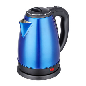 1.8L OEM portable kitchenware electric kettle with blue colors