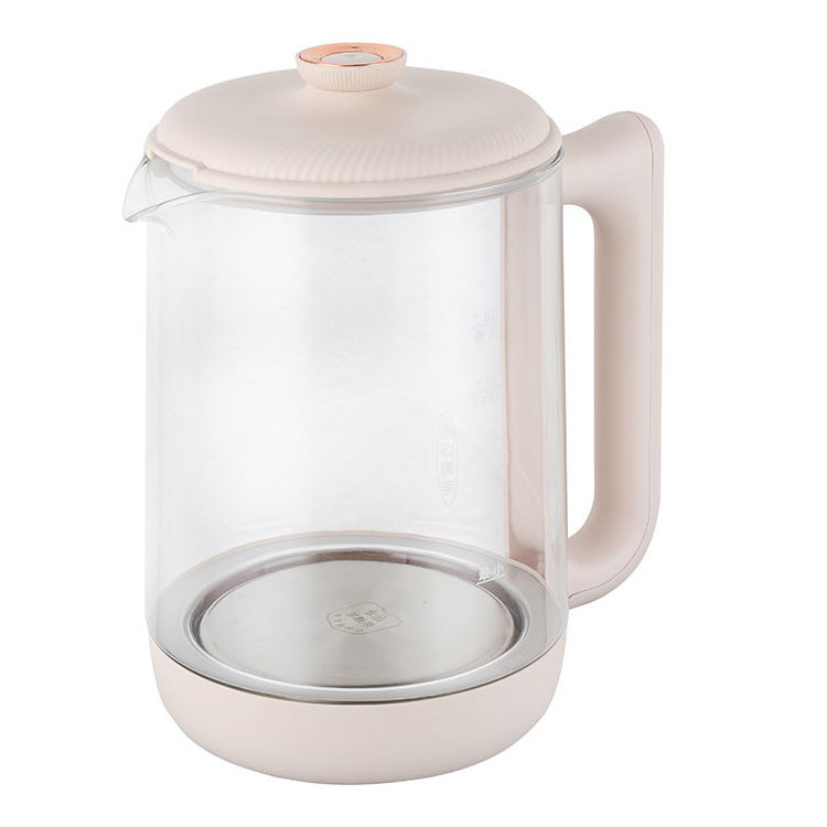 2024 1.8 Liter Borosilicate Teapot Glass Cordless ElectricJug Kettle