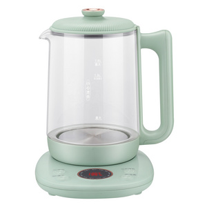 1.8 Liter Home Kitchen Speed-Boil  Glass Kettle Electric Kettle With Timer For Coffee Tea