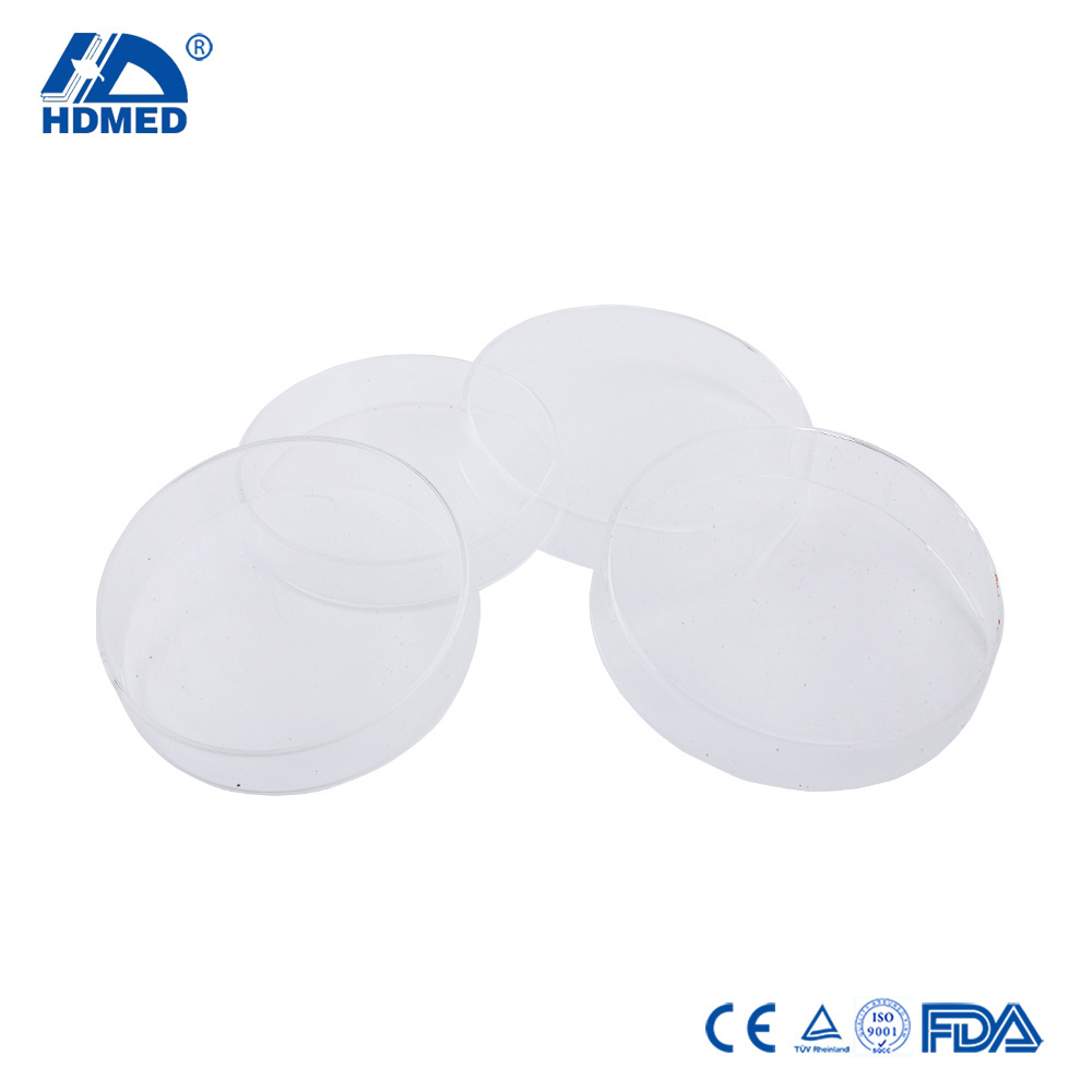 HDMED Disposable Borosilicate Glass Petri Dish