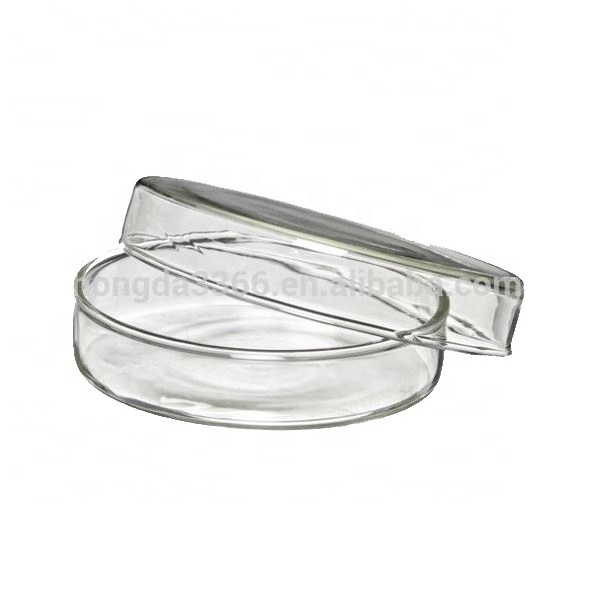 HDMED Disposable Borosilicate Glass Petri Dish