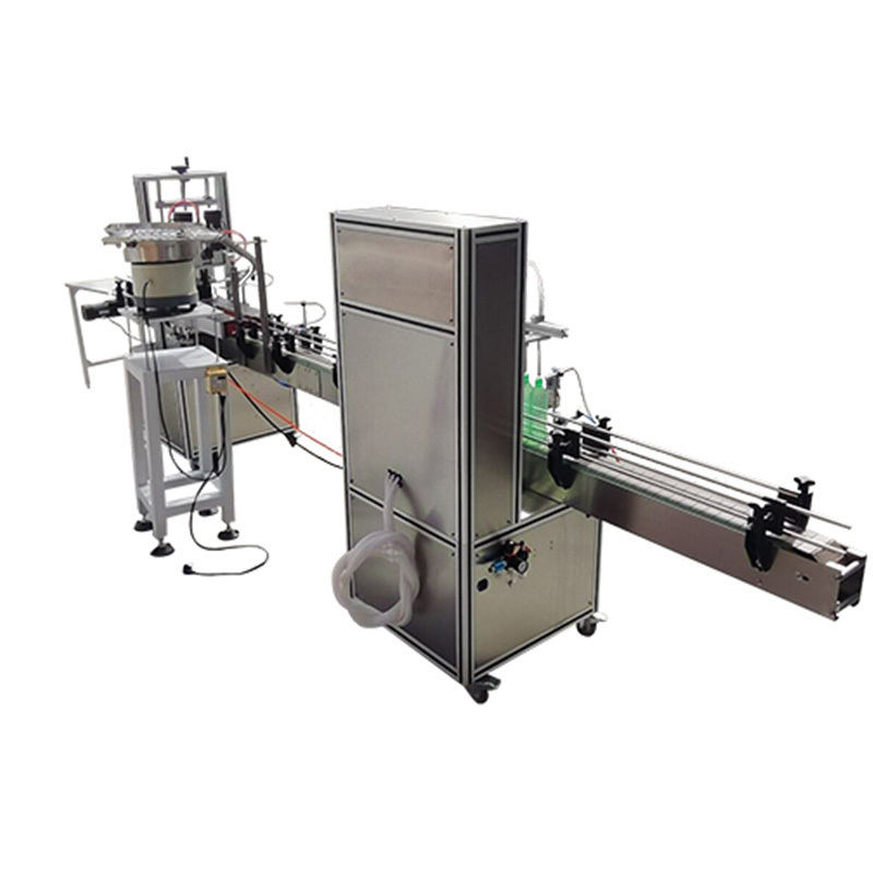 Multi-head filling screw capping production line edible oil perfume wine automatic quantitative liquid filling machine