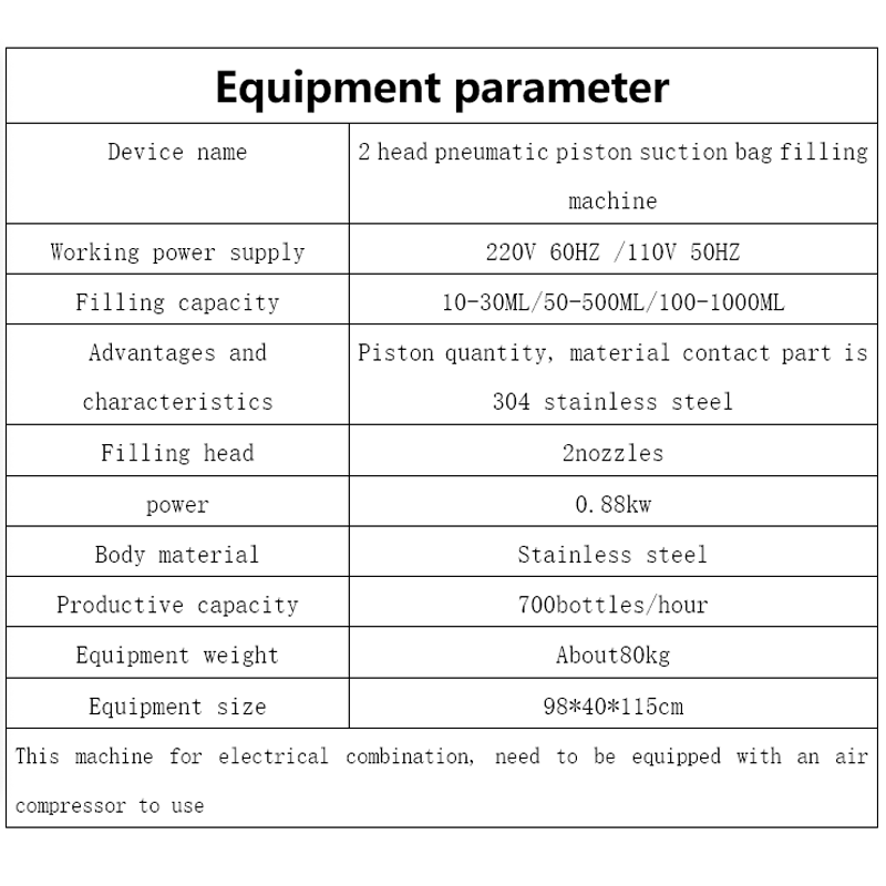 2 Nozzle semi-automatic ketchup filling machine paste cream jam fruit puree honey pneumatic piston bag filling machine