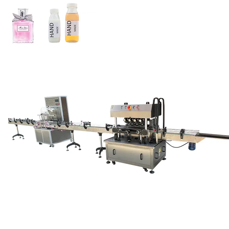 14 Nozzle liquid filling and sealing high speed capping machine production line Dishwashing liquid oral liquid filling machine