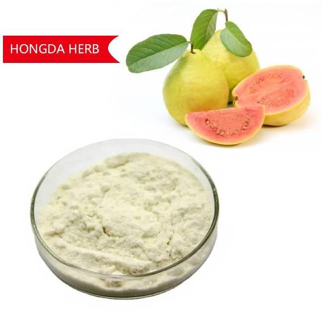 Hongda Factory Supply Beverage Ingredient Guava Fruit Juice Powder Natural Pink Guava Juice Powder