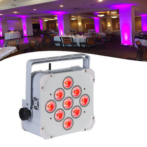 9*18w Disco DJ Battery Powered Wall Washer Wireless DMX Led Stage Light Bar