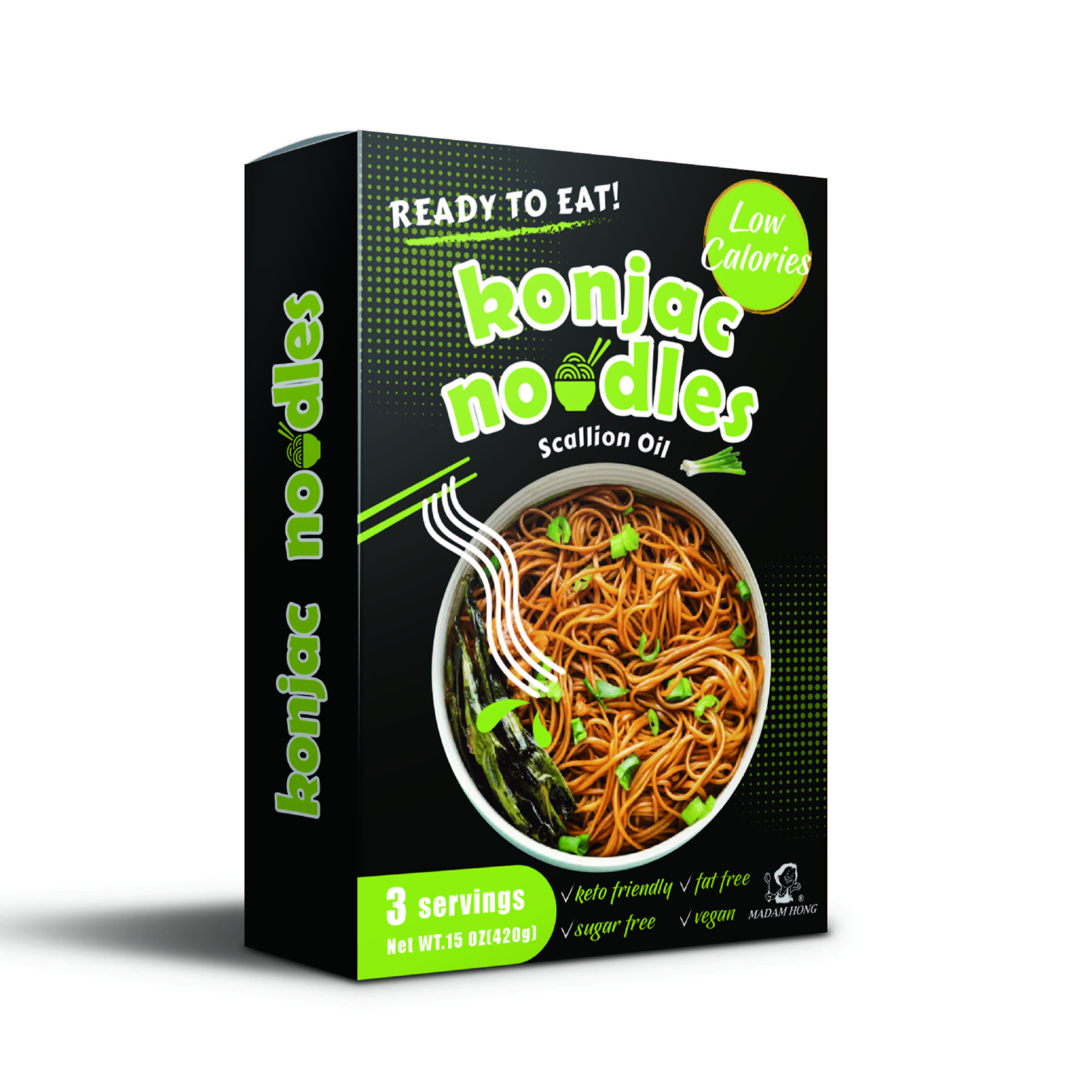 Madam Hong instant Sesame Konjac Noodles