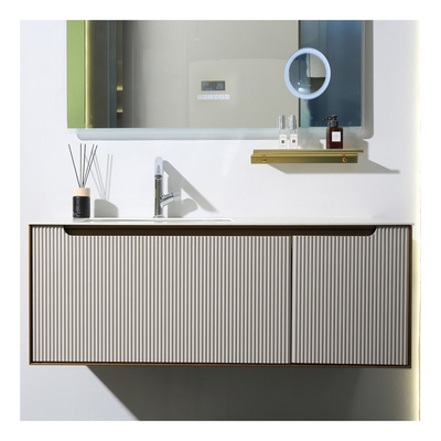 Modern Bathroom Cabinet Wall Mounted Bathroom Vanity Solid Wood Bathroom Furniture