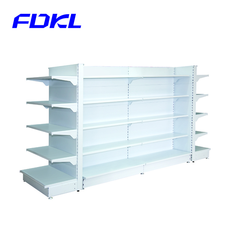 FDKL Customizable Design Supermarket Shelf Grocery Store Supermarket Commercial Gondola Shelving