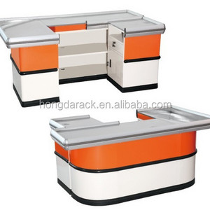 Wholesales High Quality Supermarket Assemble Cash Counter Checkout Counter