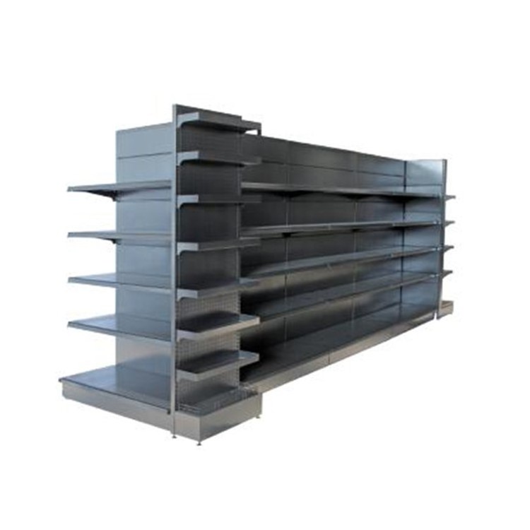 Double Sided Storage System Sweets Showcase Display Super Market Rack Shelf Supermarket