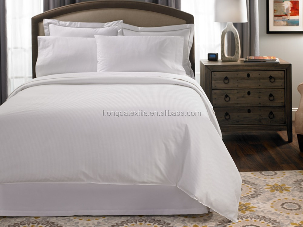 Egyptian cotton bed linen 100% cotton bed sheets hotel bed sheet