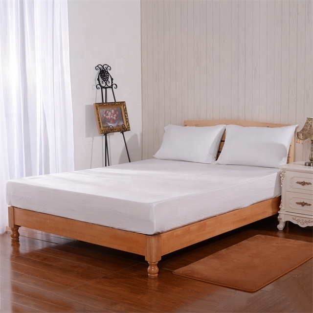 Hongda Textile Solid color luxury 100% organic Bamboo bedsheet Oeko-Tex Standard 100