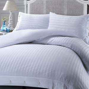 luxury hotel bedding 100% cotton bedsheet / bed sheets bedding set