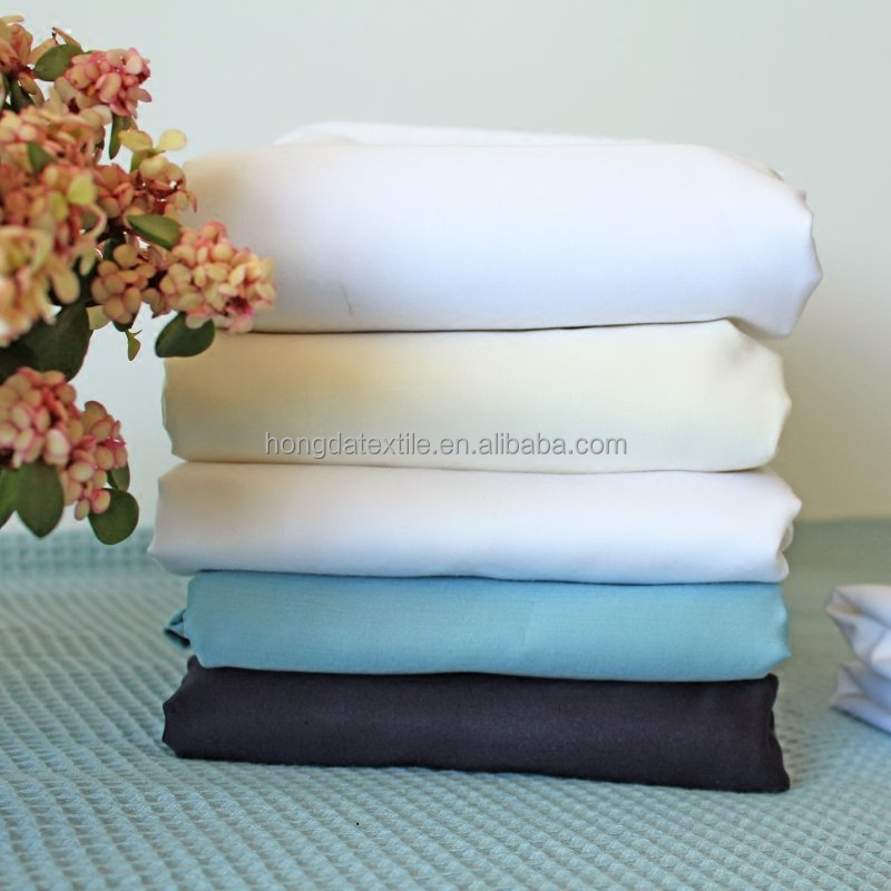 300TC, 400TC, 500TC, 600TC 100% Cotton Fabric for Making Bed Sheets Sateen Fabric Plain Dyed COMBED in Free Charge Woven 110