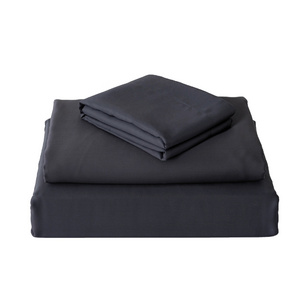 100% Sateen Bamboo Bed Linen Sheets Set Pillow Cases,Top Sheet,and Fitted Sheet Queen