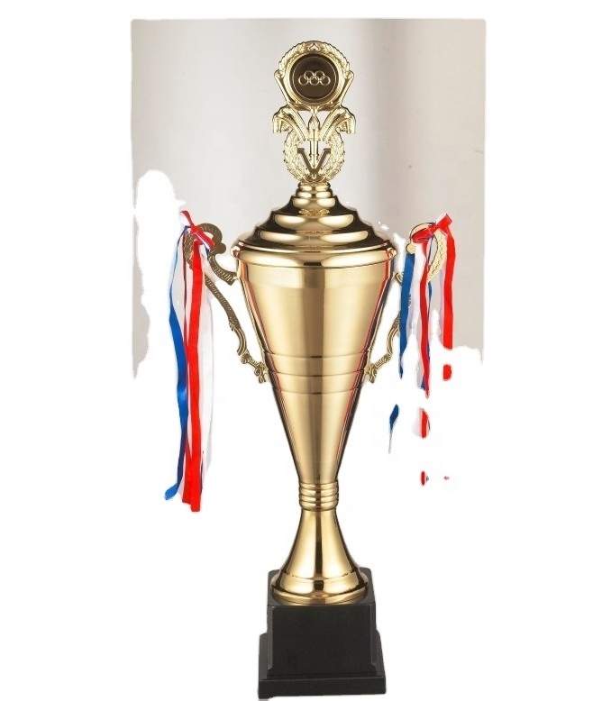 Trophy Base Award Trophy Wholesale Plastic Sport Silver and Gold HD Medal Custom Plated Folk Art & Plaques 2 Color Medal Soccer