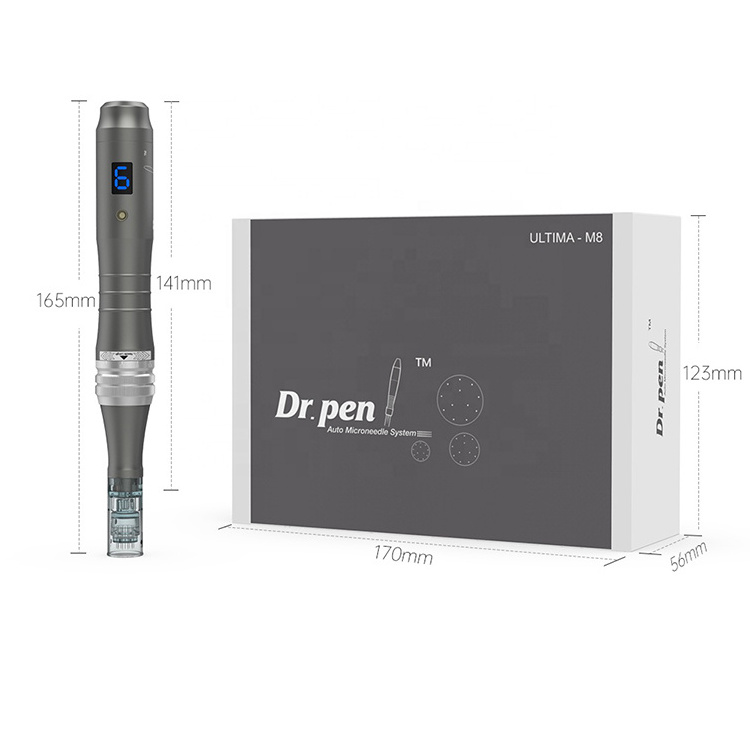 Dr Pen M8  Lcd Electric 11/16/24/36/42/ Nano Needle Cartridges Ultima Derma Pen Skincare Anti Aging Auto Micro Needling Dr. Pen