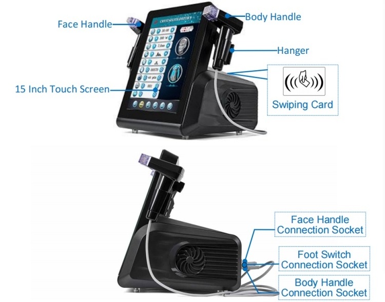 2023 New Design Skin Tightening Micro Needling RF Inmode Morpheus 8 Fractional Machine with Good Distribution Price