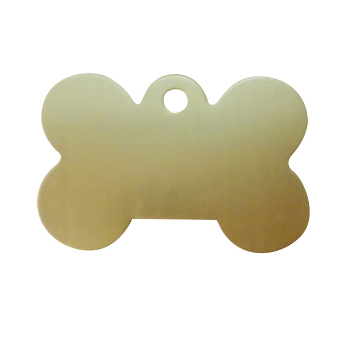 Wholesale Stainless Steel Custom Metal Blank Bone Air Tag Aluminium Collar Silicone Holder Sublimation Qr Code Dog Name Id Tag