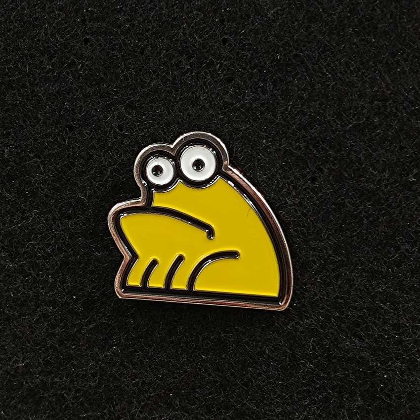 Custom Logo Cute Anime Badge Spinner Cartoon Enamel Pin Card For Hats Metal Soft Hard Mushroom South Park Enamel Lapel Pin