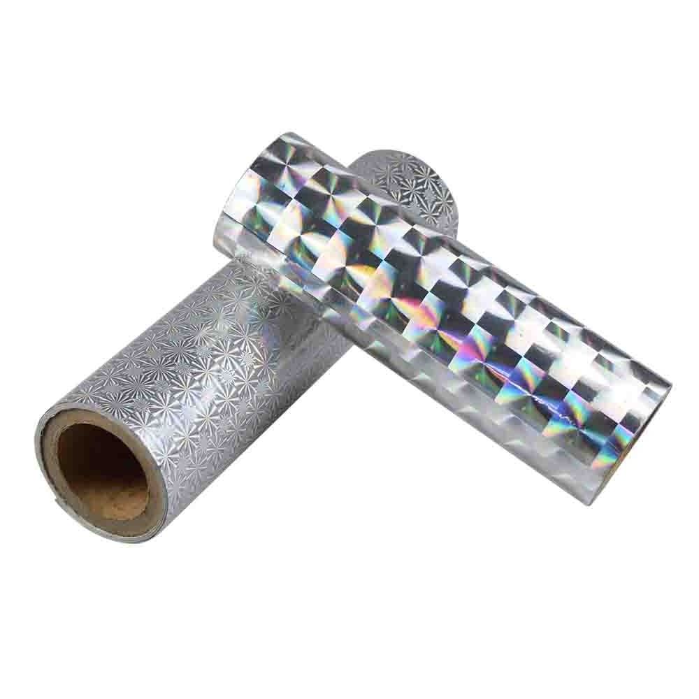 18 mic metalized bopp pet holographic film  for packaging