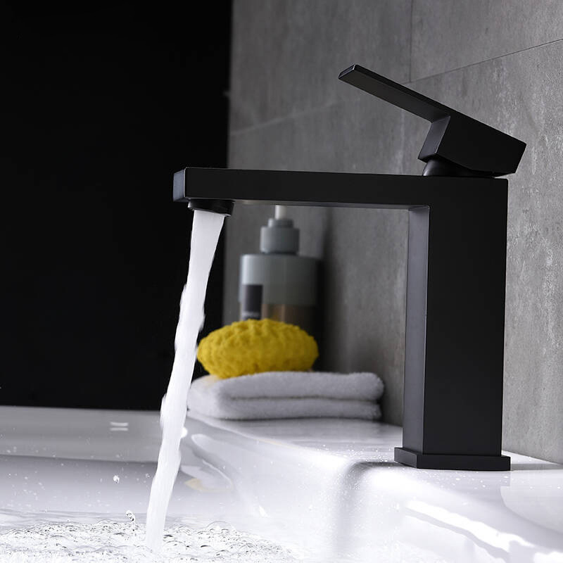 Hot cold faucet matte black Wash Basin Faucet Mixer Taps basin faucets