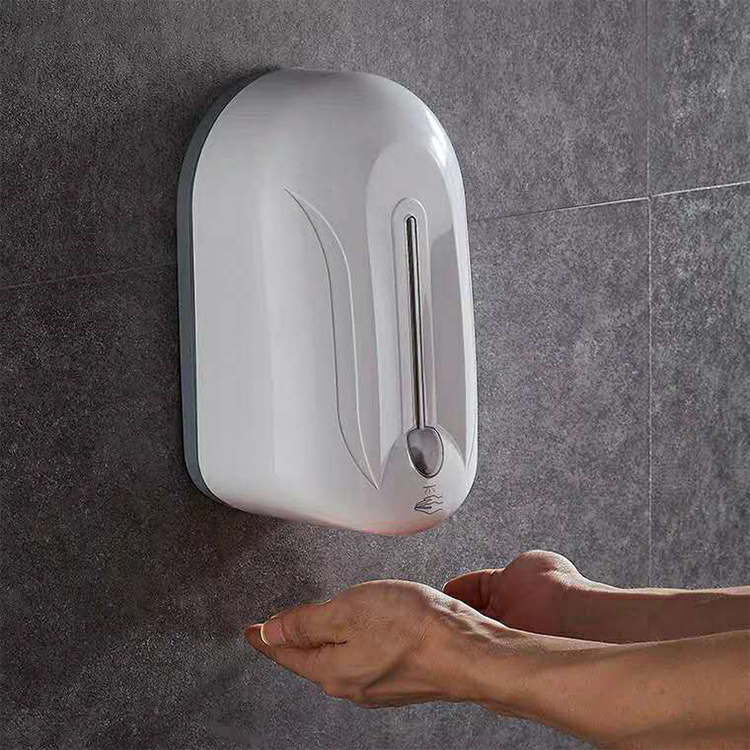 1100ml Commercial touch free Wall Mount Refillable Infrared Touchless Automatic Spray Hand Sanitizer machine Gel Soap Dispenser