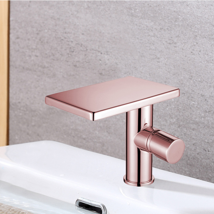 touch stainless basin faucet rose gold stainless bathroom taps soda streamer bathroom