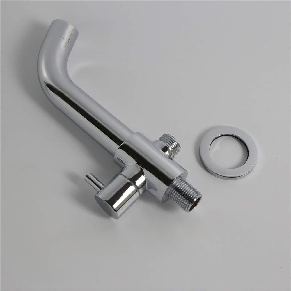 Extra Long Faucet Spout Filler Bathtub Shower Mixer Tub Spout with Diverter .