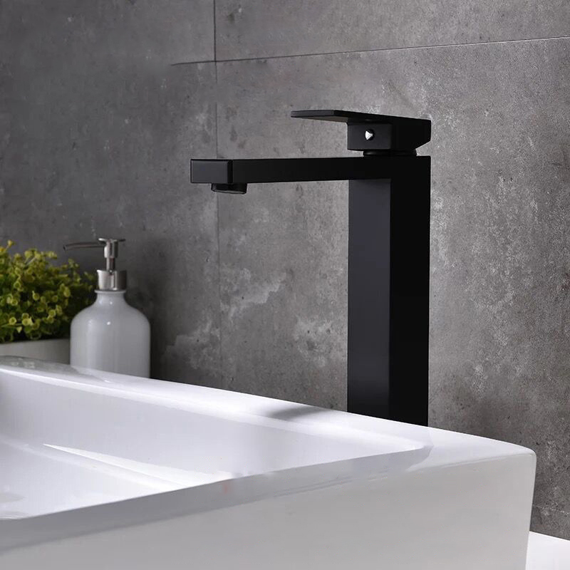 Hot cold faucet matte black Wash Basin Faucet Mixer Taps basin faucets