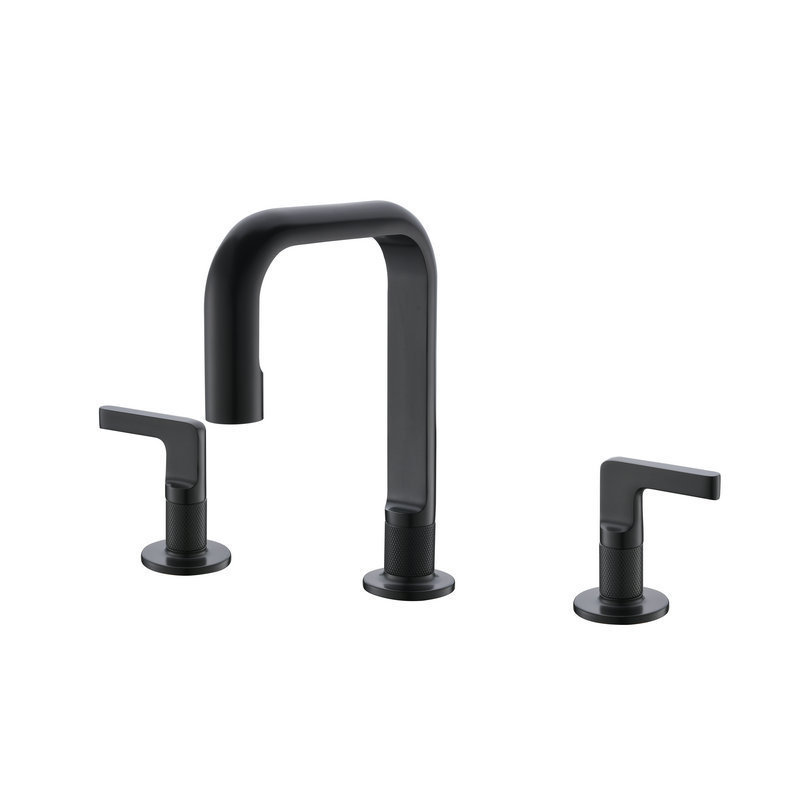 Two Handles Widespread 8 inch Bathroom Faucet 3 Pieces Basin Faucets