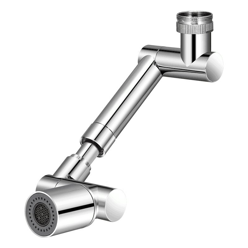 Large Angle Sink Faucet Aerator Universal Length adjustable Swivel Faucet Extender Nozzle