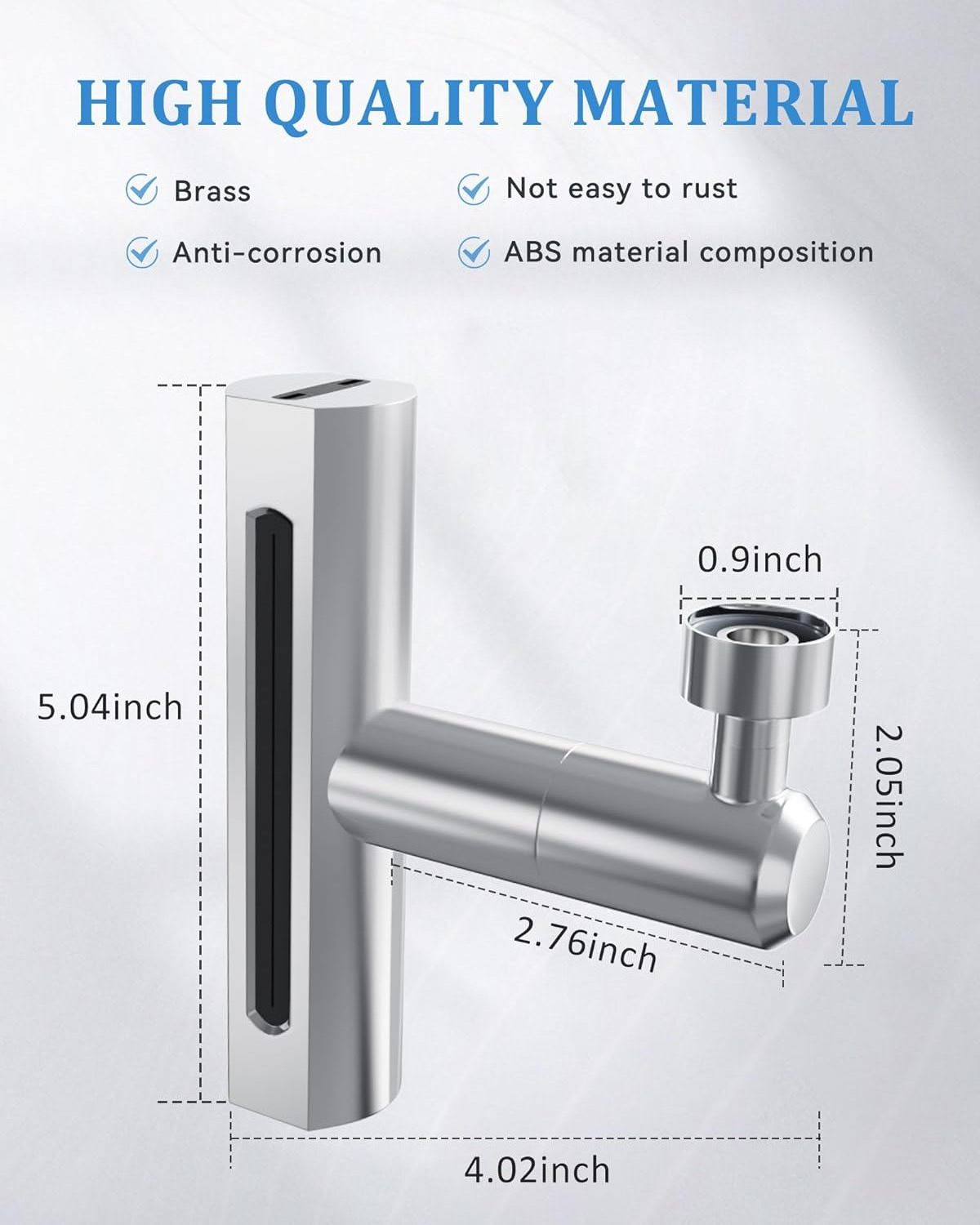 4 Modes Faucet Sprayer Head 360 Degree Rotate Kitchen Faucet Head