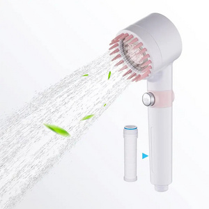 Powerful Pressurized Hand Shower Negative Ion Filter Spray Shower Head