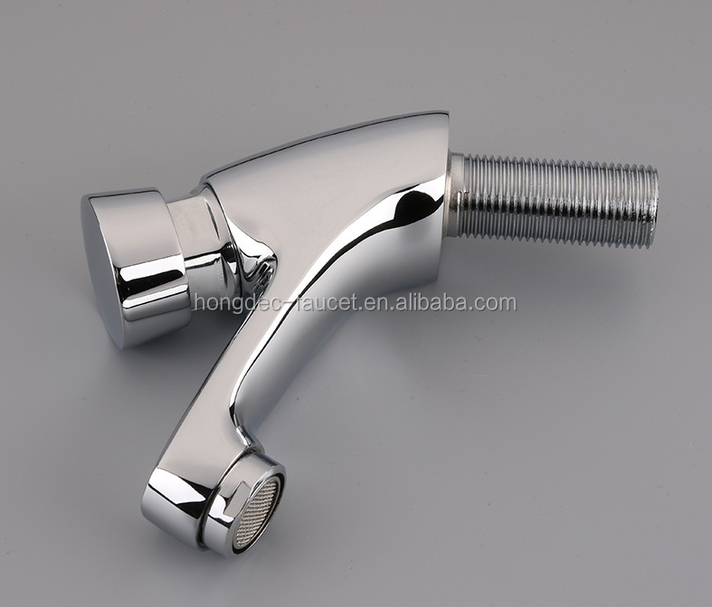 Self Closing Basin Tap Water Saving Time Delay Bathroom Faucet