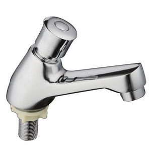 Self Closing Basin Tap Water Saving Time Delay Bathroom Faucet