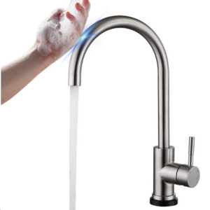 Sensor Touch Kitchen Sink Faucet Hot and Cold Stainless Steel Automatic Kitchen Tap Factory Price