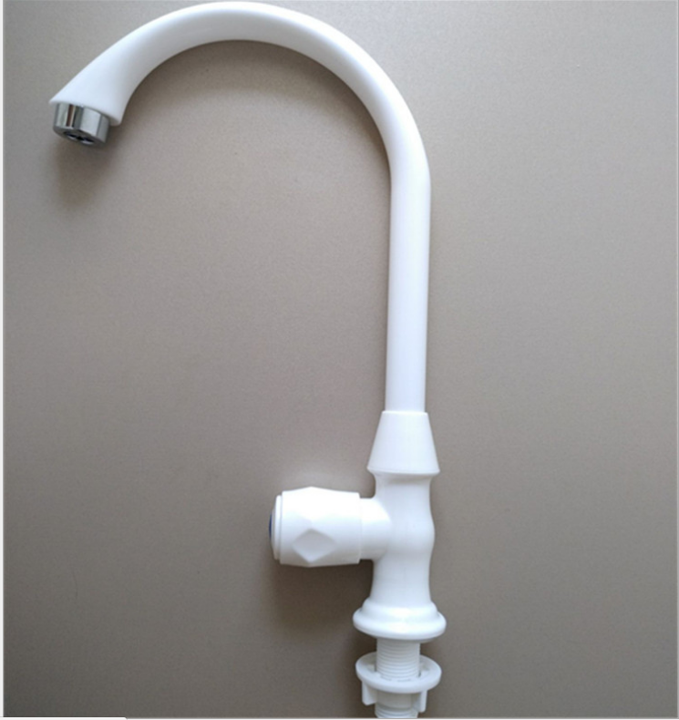 Wholesale ABS Plastic Water Tap Single Cold Kitchen Sink Faucet