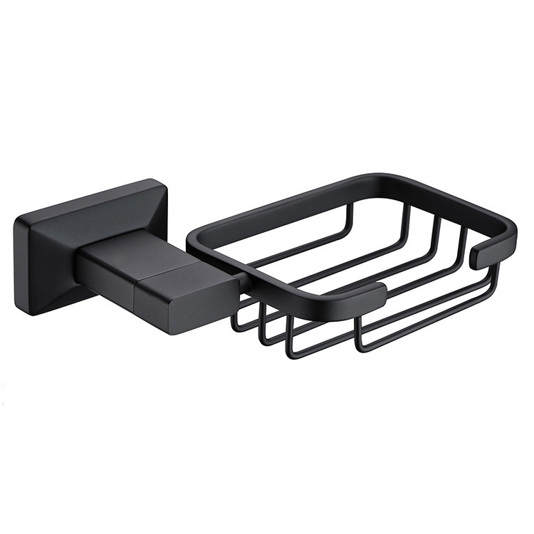 Bathroom 5-Piece Bath Hardware Black Accessories Set