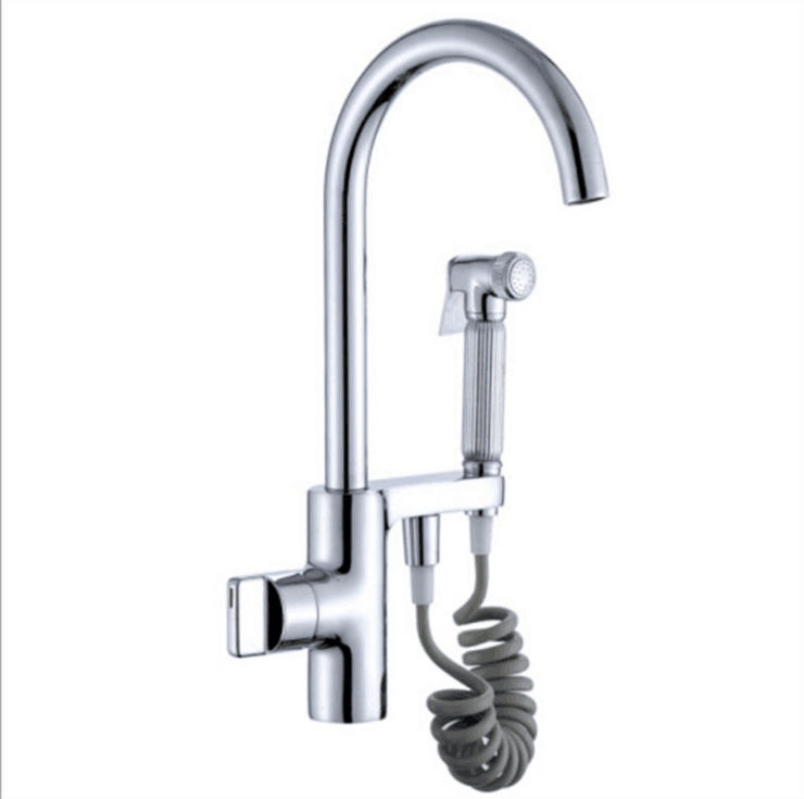 Two Function Spout Design Stainless Steel kitchen Sink Faucet