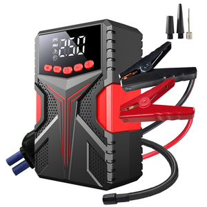 4 In 1 Functions 2000A Portable Jump Starter Battery Pack with Air Compressor Jump Box Air Tire Pump Tire Inflator