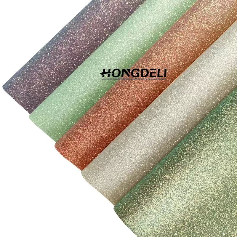 Glitter fabric ,Synthetic PU leather for Glitter ,Waterproof PU Glittered Faux Leather