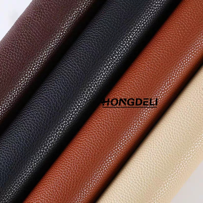 artificial leather fabrics for shoe making leather factory flock pu leather