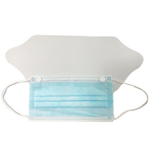 CE Medical disposable face mask with eye protection shield anti foggy dental facemask with splash shield bfe>95