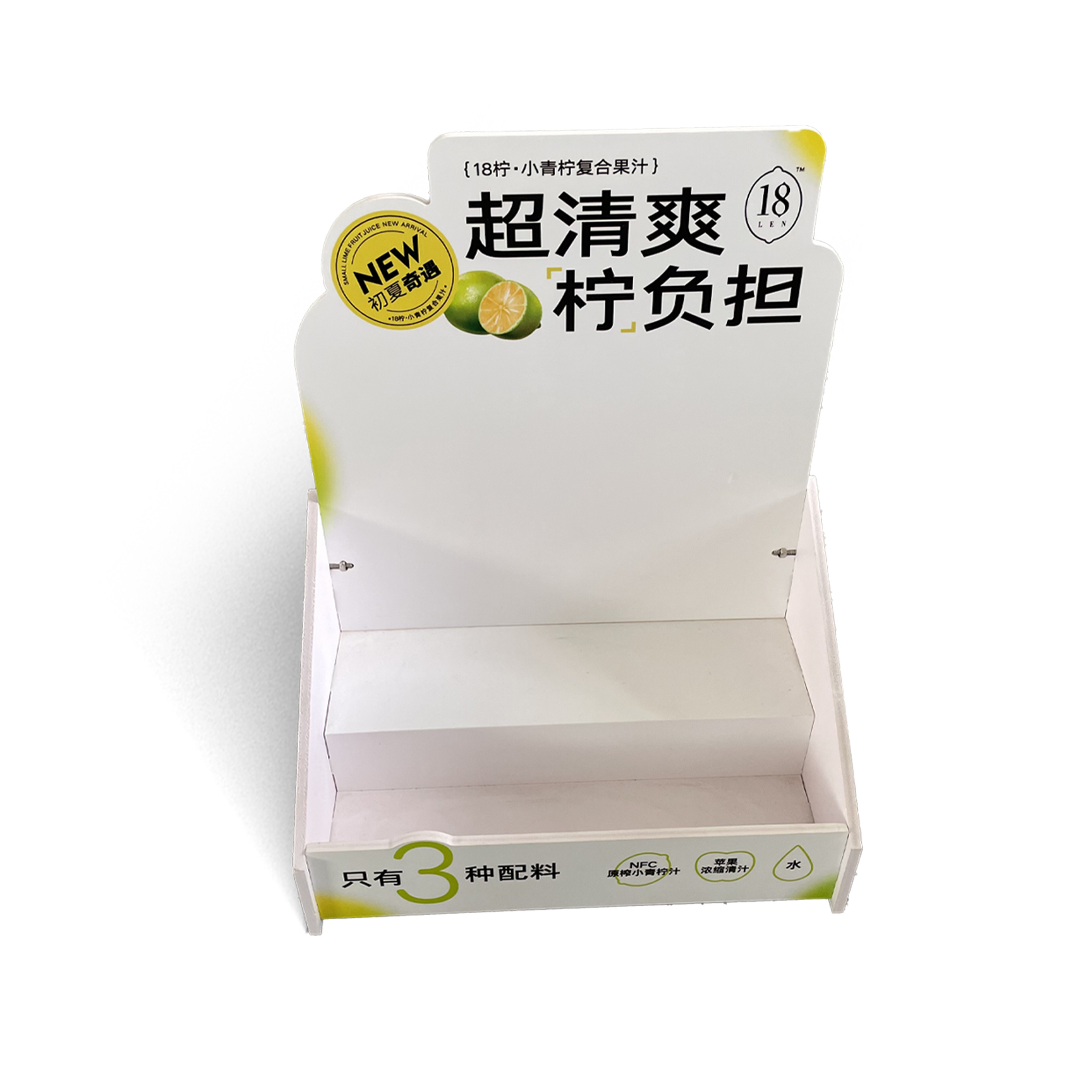 Advertising Pop PVC Foam Cardboard Display Unit Box Carton Small Counter Table Top Display Stand