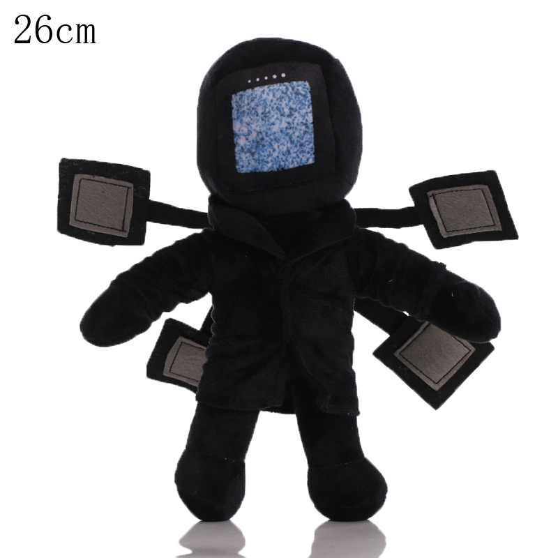 Factory wholesale 29 styles 25cm toilet man plush toy animation game peripheral doll children gifts