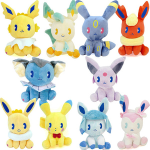 Super cute japanese anime plush doll stuffed pokemoned toys eevee plush toys fot kids giftsPopular