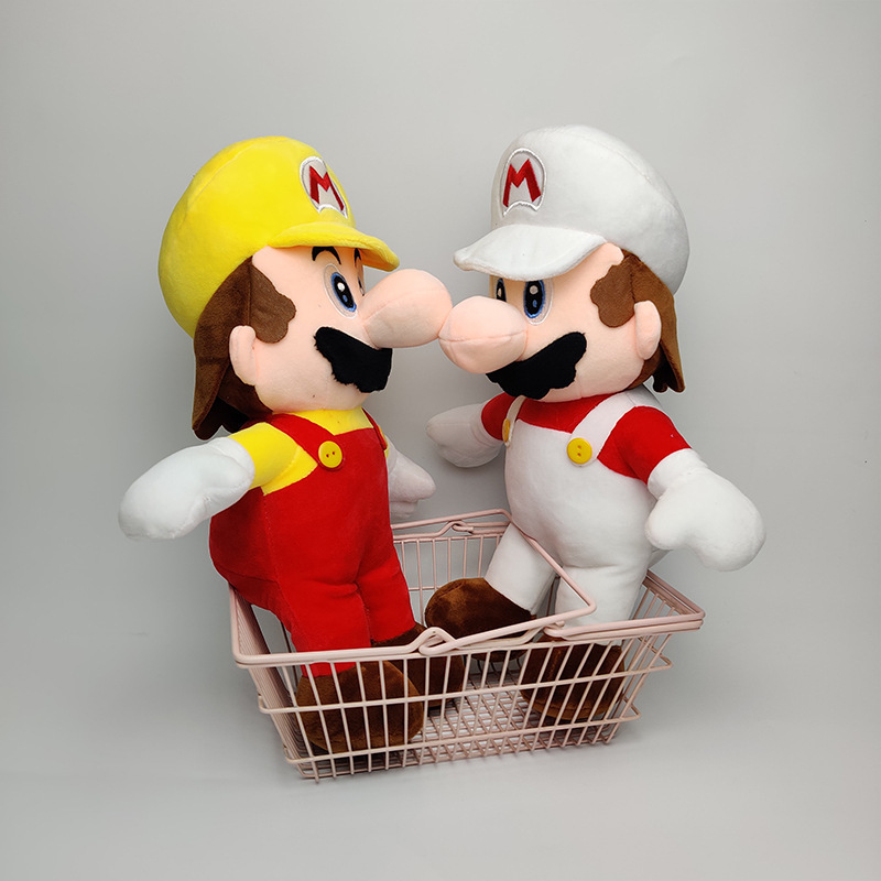 Factory wholesale 4 styles 23cm Super Mario Luigi plush toy game peripheral doll kids christmas gifts