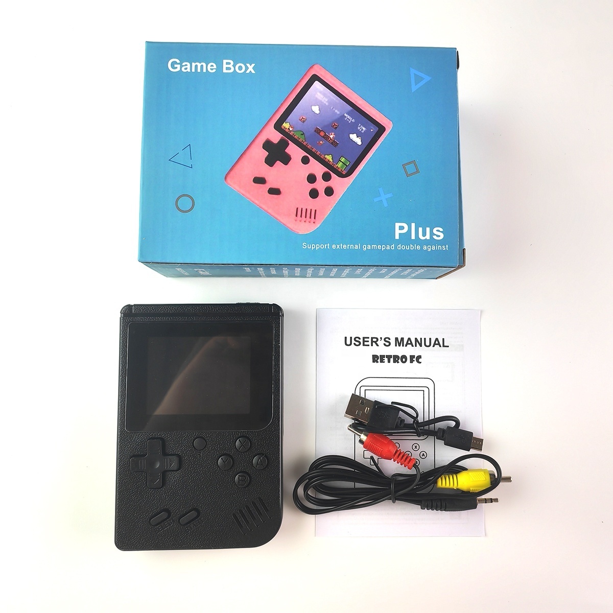 400 In 1 MINI Games Handheld Game Console Players Portable Retro Video Game Consoles Boy 8 Bit 2.4 Inch Color LCD Screen GameBoy